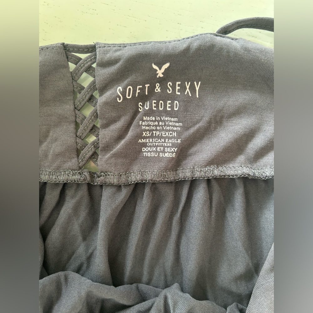 American Eagle Soft & Sexy Sueded Tanktop